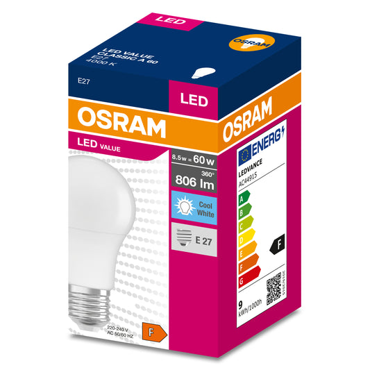 Osram Led sijalica 60W 4000k E27 mutna