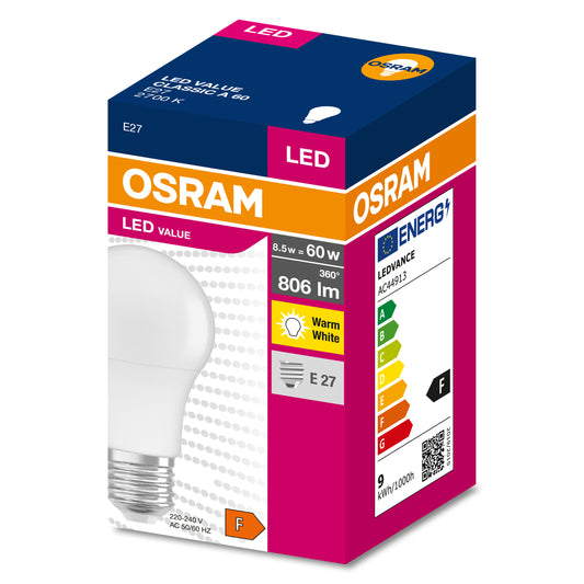 Osram Led sijalica 60W 2700k E27 mutna