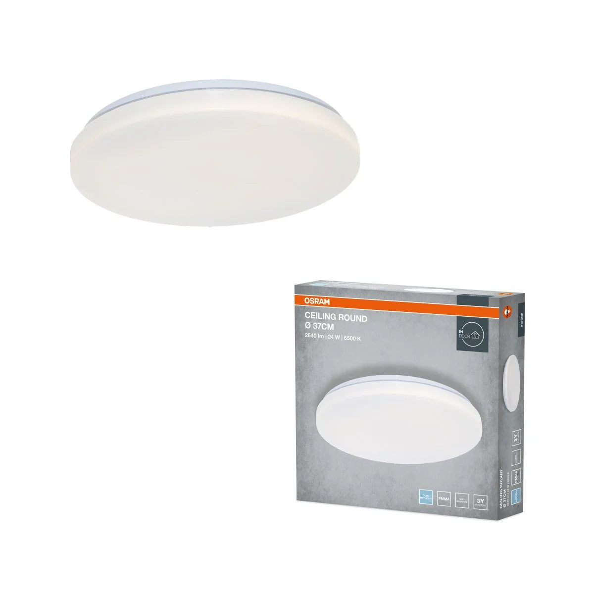 LED PLAFONJERA 24W FI370 6500K IP20 OSRAM